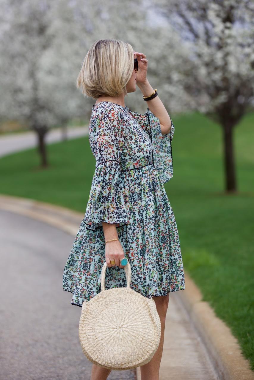 Pretty Embroidered Tunic Dress