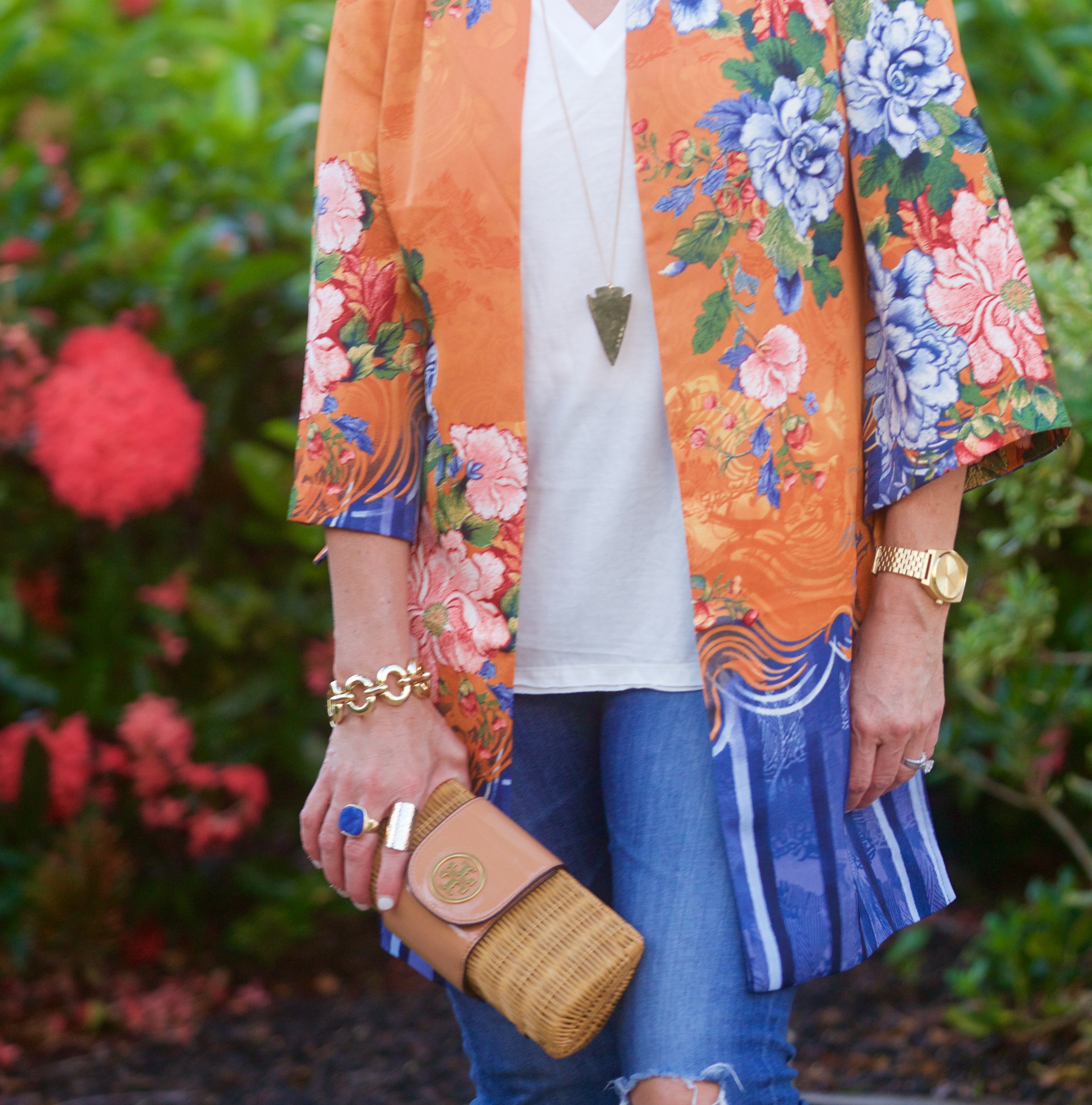 Drama Printed Kimono