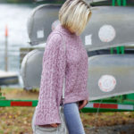 A Cuddly Cable-Knit for Cooler Weather