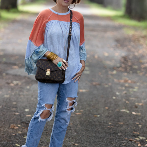 The Perfect Top To Take You Into Fall + My New Favorite Bracelets!