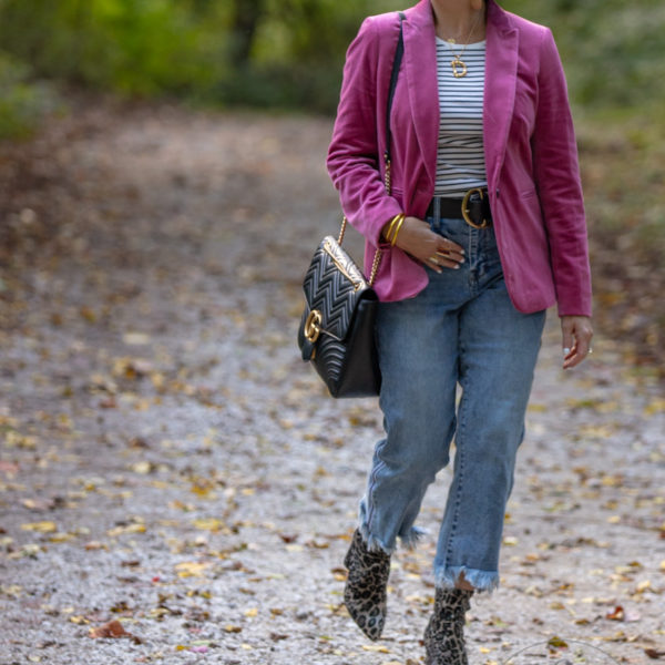 The Must Have Jcrew Parke Velvet Blazer + My favorite new Target jeans