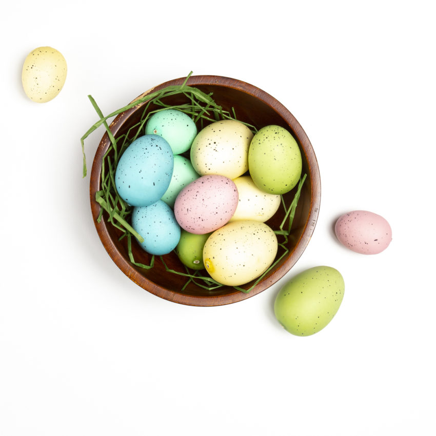 Friday Favorites featured by top US life and style blog, Dawned on Me: image of dyed Easter Eggs