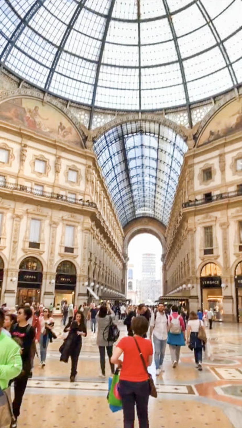 A Quick Guide To The Best Shopping In Milan In A Day featured by top US fashion blogger, Dawned on Me